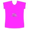 womens athletic raglan cut sleeve shirt uni Thumbnail